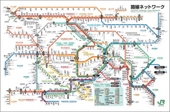 jr东日本首都圈铁道路线图